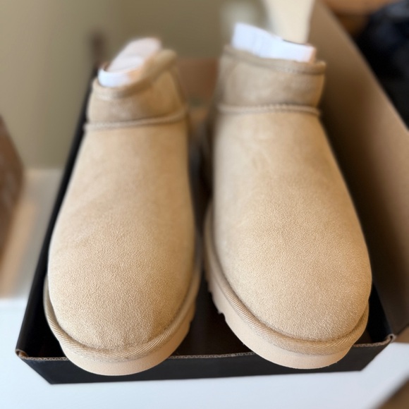 UGG Other - UGG Tan Suede Ankle Boots